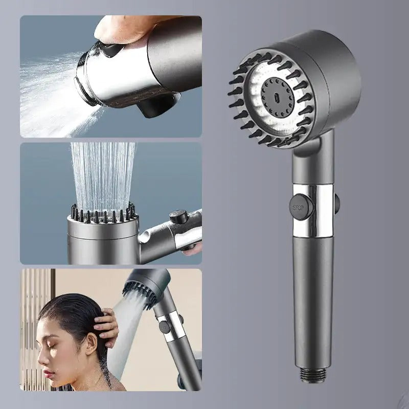 Multifunctional High-Pressure Beauty Massage Shower Head