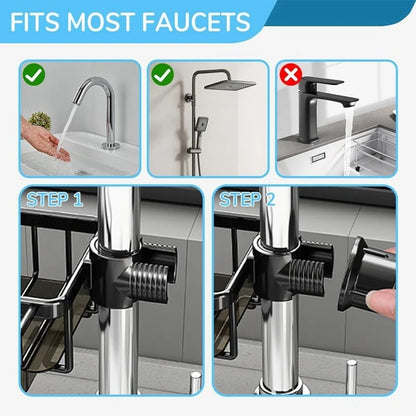 Adjustable Sink Organizer Shelf